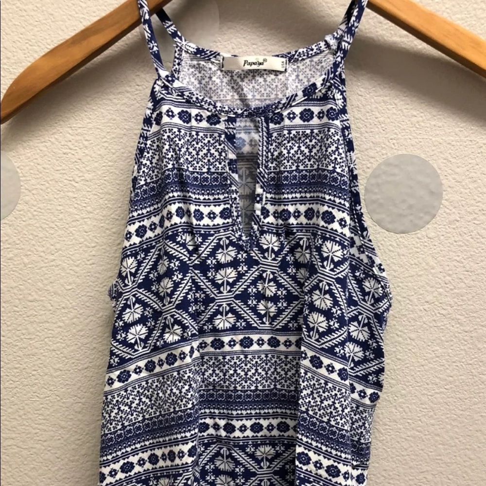 New patterned top!